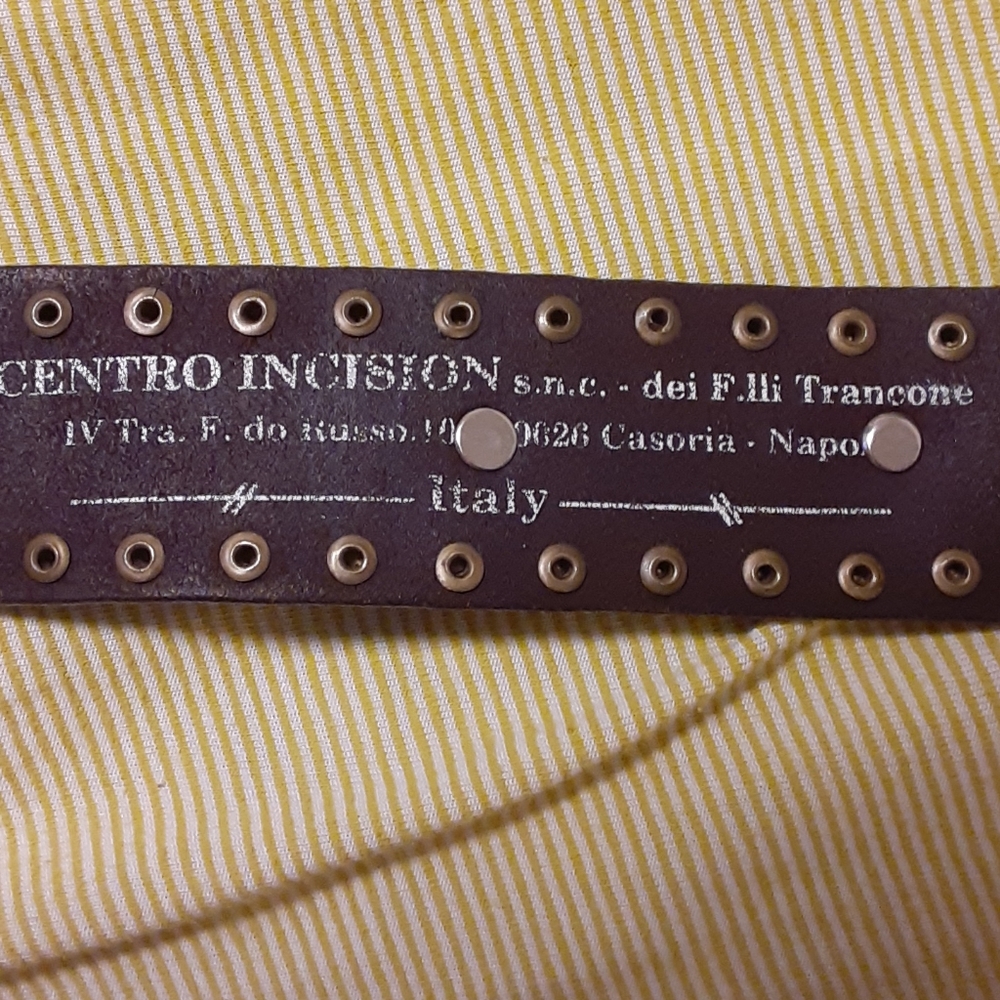 Mens Versace Belt